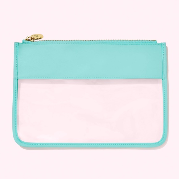 Stoney Clover Lane Snacks flat pouch Clear NWT COTTON CANDY "TRAVEL" - Picture 7 of 8